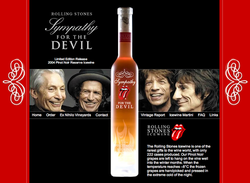 Rolling Stones Ice Wine: Made in BC
