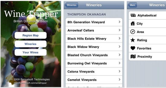 winetripper-bc iphone app